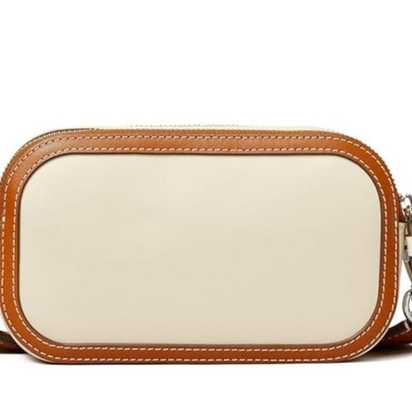 Tory Burch Mini Miller Marquetry Logo Crossbody Bag - Picture 2 of 8